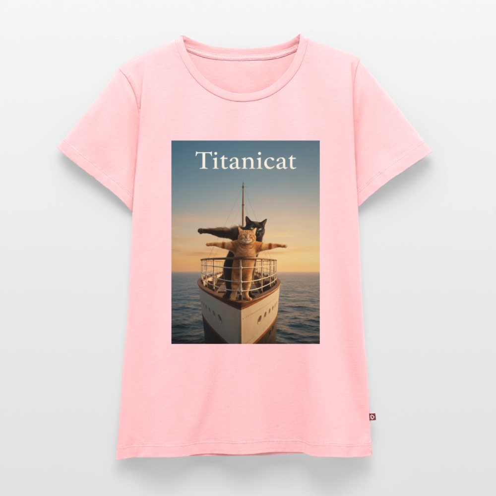 Titanicat – Ich bin der König der Kratzbäume | Frauen Premium T-Shirt - Rosa