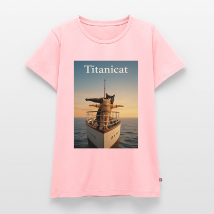 Titanicat – Ich bin der König der Kratzbäume | Frauen Premium T-Shirt - Rosa