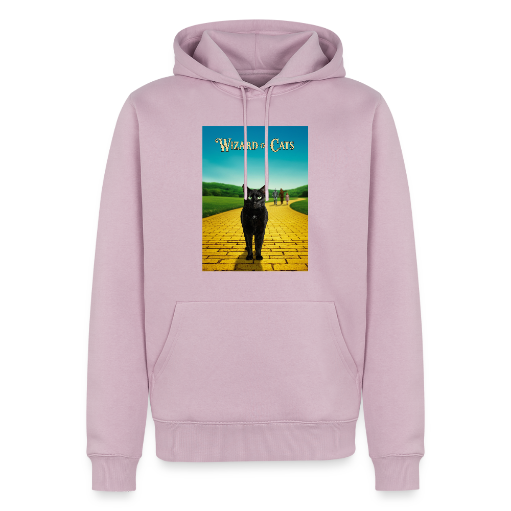 Wizard of Cats – Der gelbe Weg gehört Krümel | Männer Premium Hoodie - Altrosa