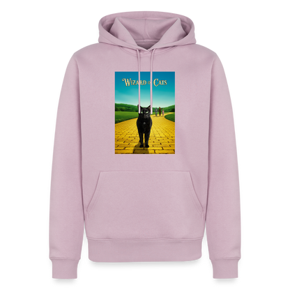 Wizard of Cats – Der gelbe Weg gehört Krümel | Männer Premium Hoodie - Altrosa