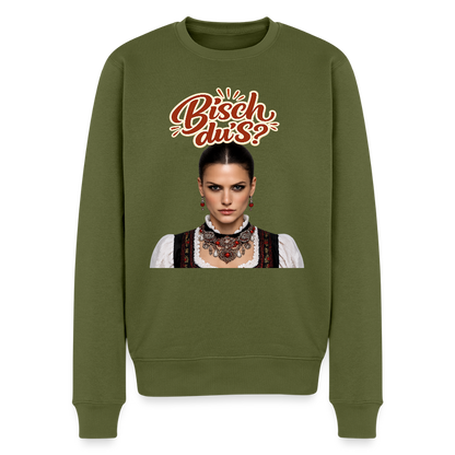 Schwarzwaldstolz – Sie weiß, wer sie isch |  Männer Premium Pullover - Khaki