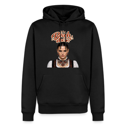 Schwarzwaldstolz – Sie weiß, wer sie isch | Männer Premium Hoodie - Schwarz