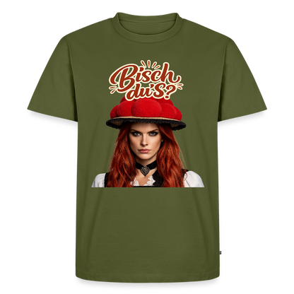 Bisch du’s? – Schwarzwaldmädel | Männer Premium T-Shirt - Khaki