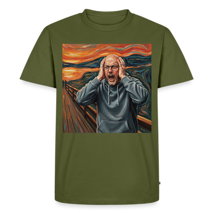 Der Schrei… wenn es wirklich reicht | Männer Premium T-Shirt - Khaki