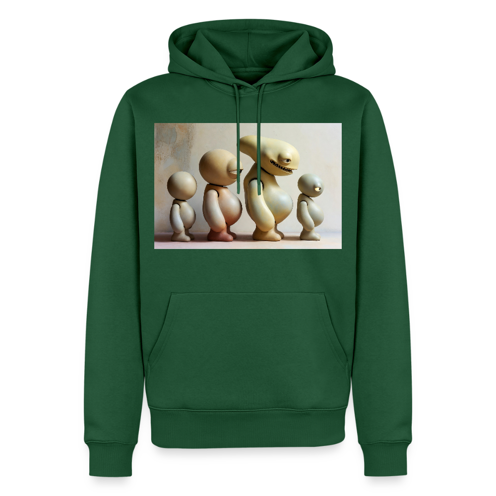 So wachsen wir also | Männer Premium Hoodie - Flaschengrün