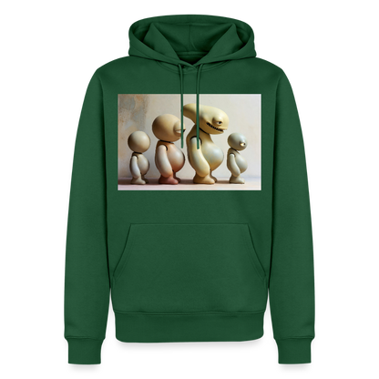 So wachsen wir also | Männer Premium Hoodie - Flaschengrün