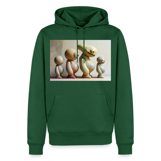 So wachsen wir also | Männer Premium Hoodie - Flaschengrün