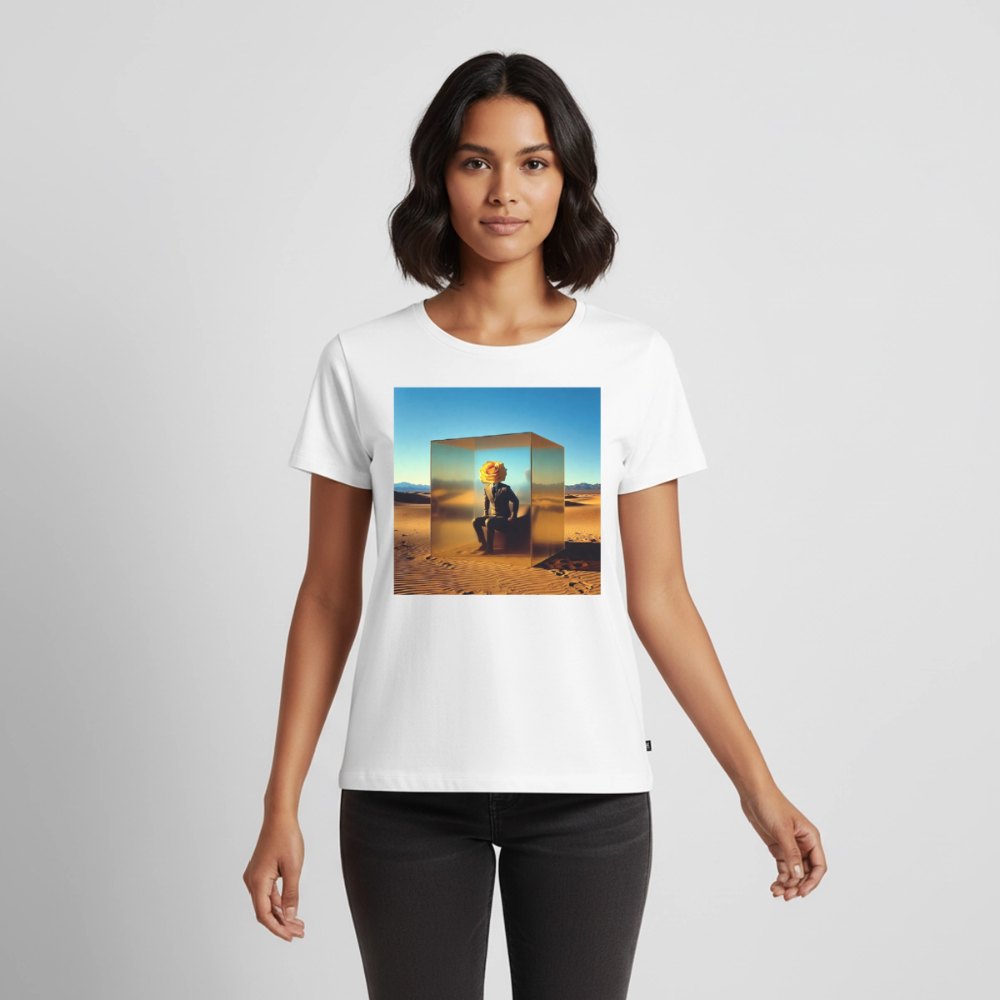 Gefühle unter Glas | Frauen Premium T-Shirt - Weiß