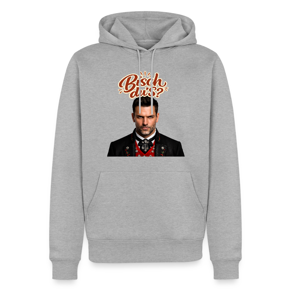 Bisch du’s? – Schwarzwaldkerl | Männer Premium Hoodie - Grau meliert