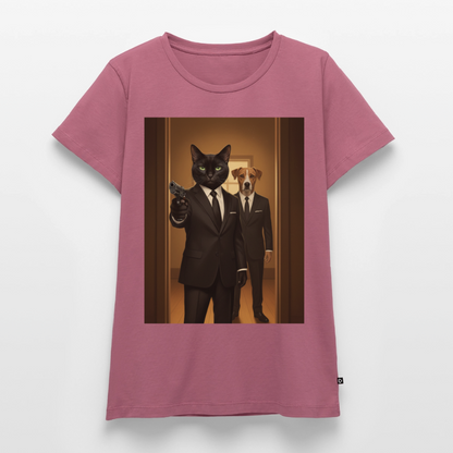 Krümel – Say Meow Again | Frauen Premium T-Shirt - Mauve