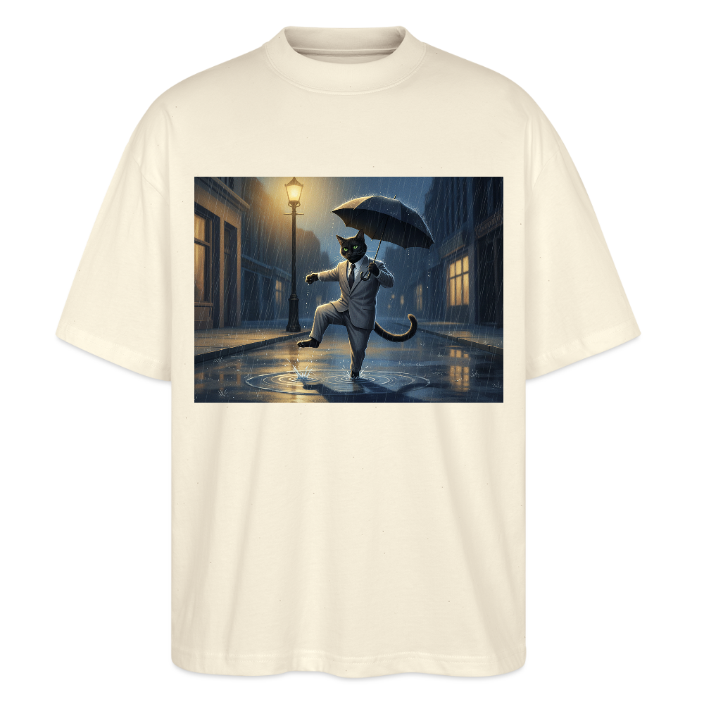 Krümel tanzt im Regen | Stanley/Stella Oversized Unisex Bio T-Shirt Blaster - Natur