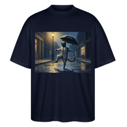 Krümel tanzt im Regen | Stanley/Stella Oversized Unisex Bio T-Shirt Blaster - Navy
