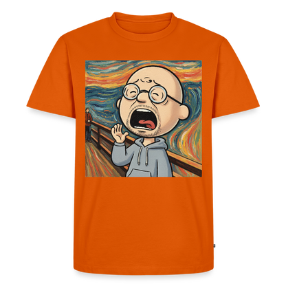 Der Schrei… aber heute bin ich dran | Männer Premium T-Shirt - Orange 