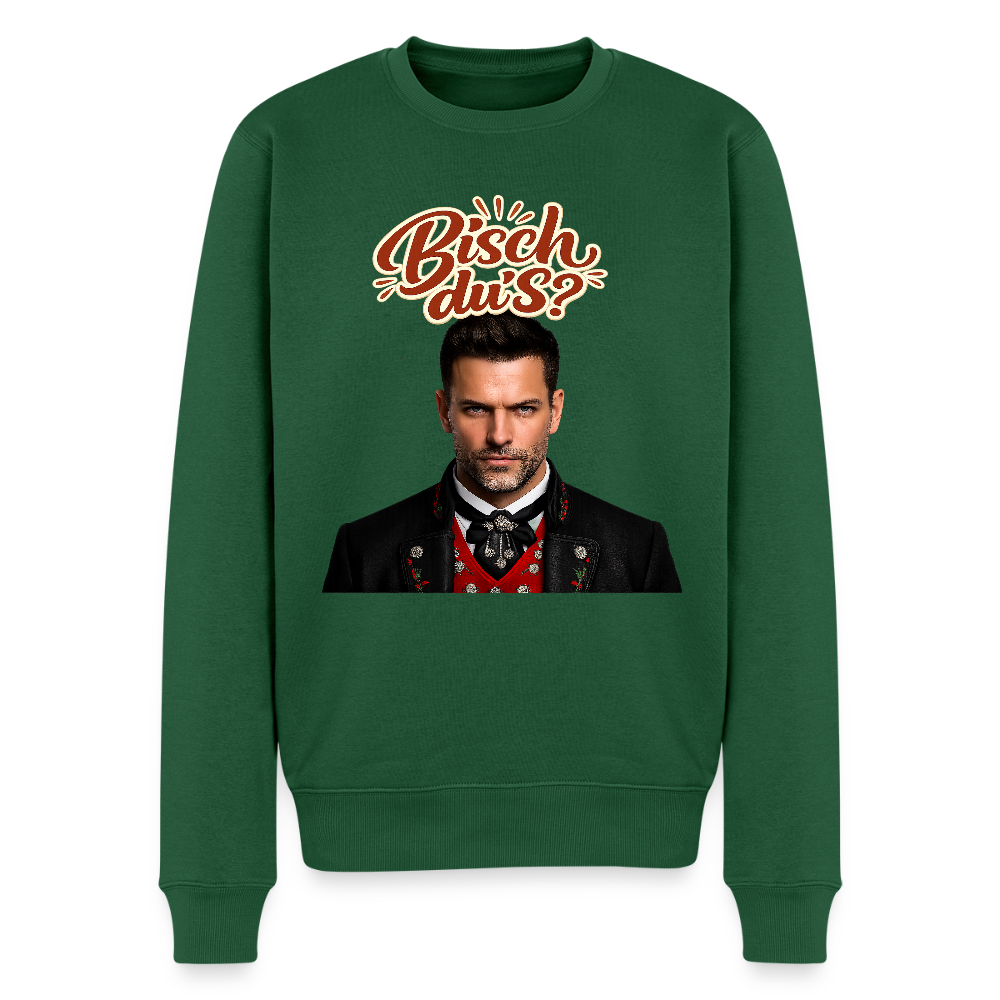 Bisch du’s? – Schwarzwaldkerl |  Männer Premium Pullover - Flaschengrün