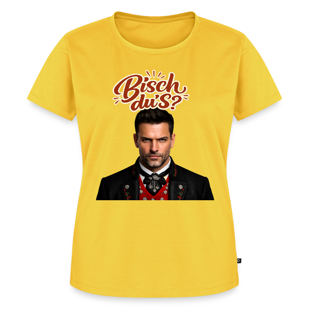 Bisch du’s? – Schwarzwaldkerl | Frauen Premium T-Shirt - Gelb