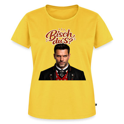 Bisch du’s? – Schwarzwaldkerl | Frauen Premium T-Shirt - Gelb