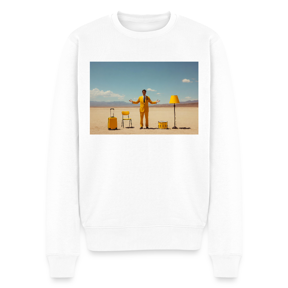 Alles im Griff (theoretisch) |  Männer Premium Pullover - Weiß