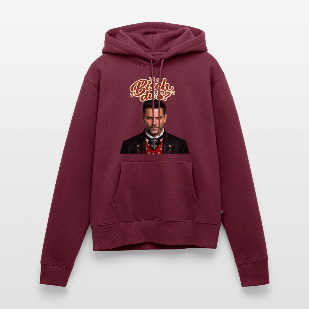 Bisch du’s? – Schwarzwaldkerl | Frauen Premium Hoodie - Burgunderrot