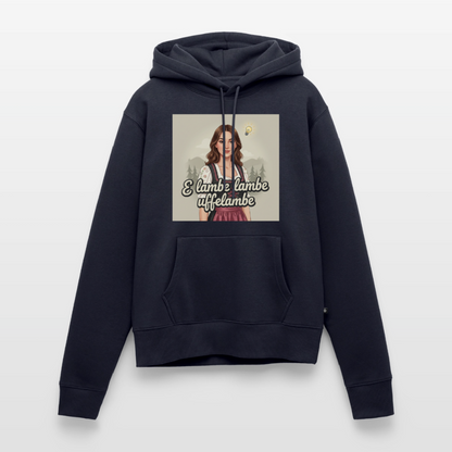 E Lambe, lambe, uffelambe – Alemannischer Geistesblitz | Frauen Premium Hoodie - Navy