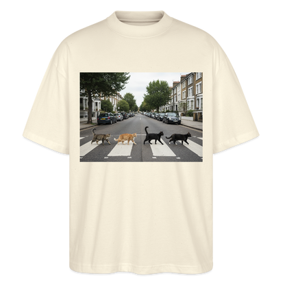 The Purrfect Crossing – Wir waren vor der Band da | Stanley/Stella Oversized Unisex Bio T-Shirt Blaster - Natur