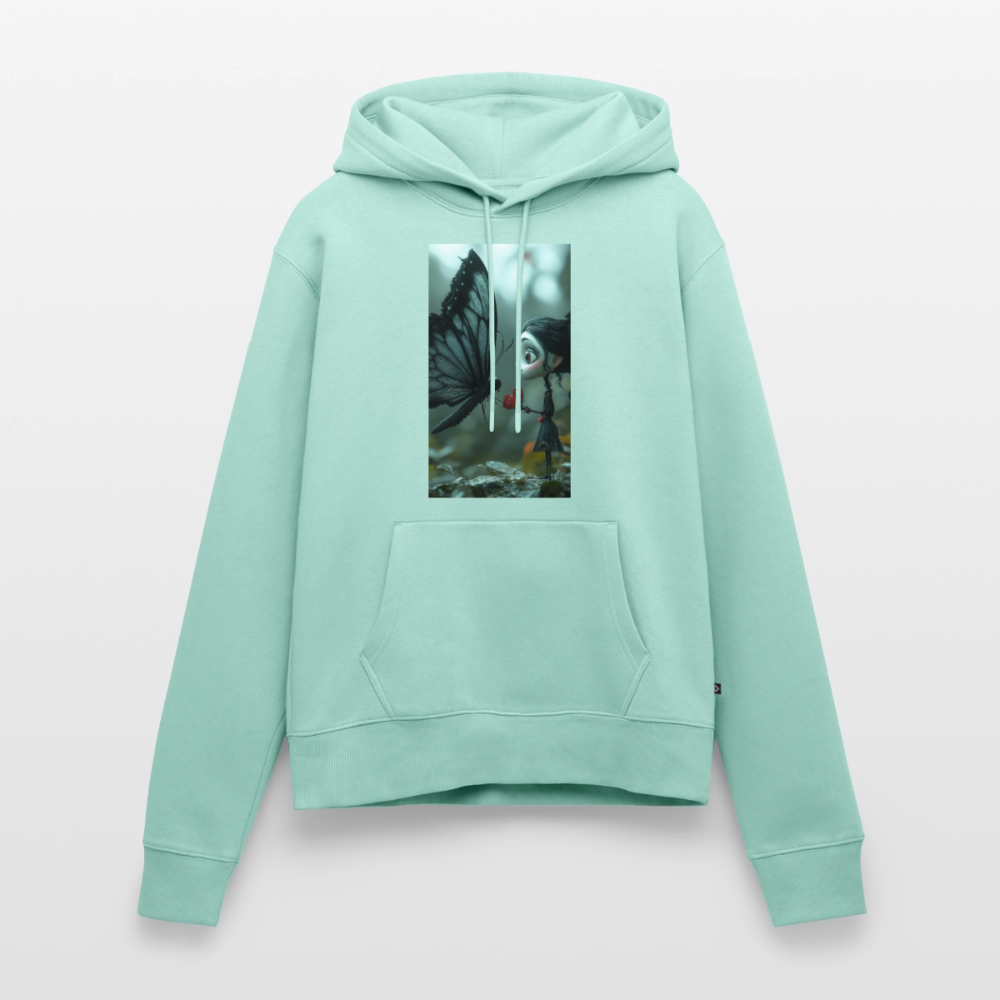 Mut für einen Moment | Frauen Premium Hoodie - Mint 