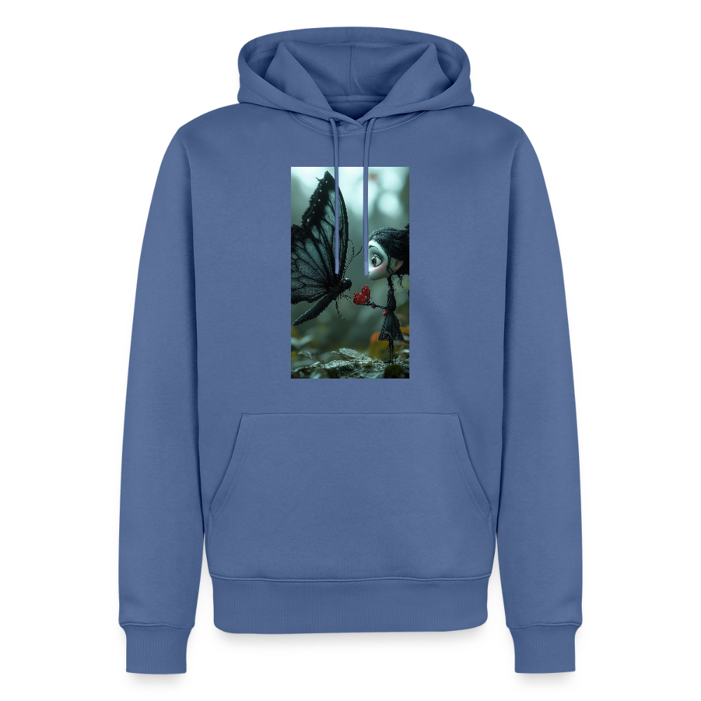 Mut für einen Moment | Männer Premium Hoodie - Taubenblau