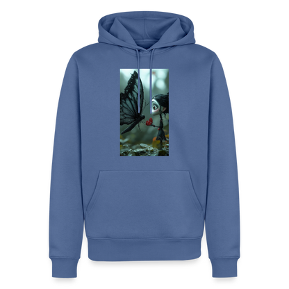 Mut für einen Moment | Männer Premium Hoodie - Taubenblau
