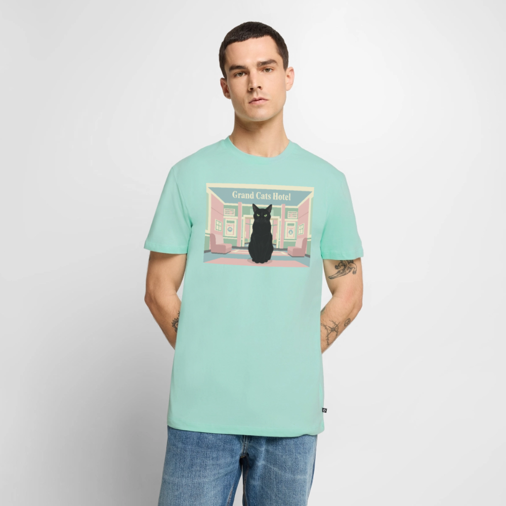 Grand Hotel Krümel | Männer Premium T-Shirt - Mint 