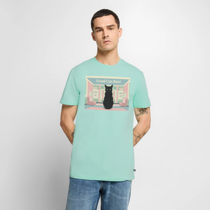 Grand Hotel Krümel | Männer Premium T-Shirt - Mint 