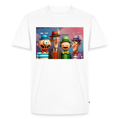 Gedankenkreise auf Hochtouren | Männer Premium T-Shirt - Weiß