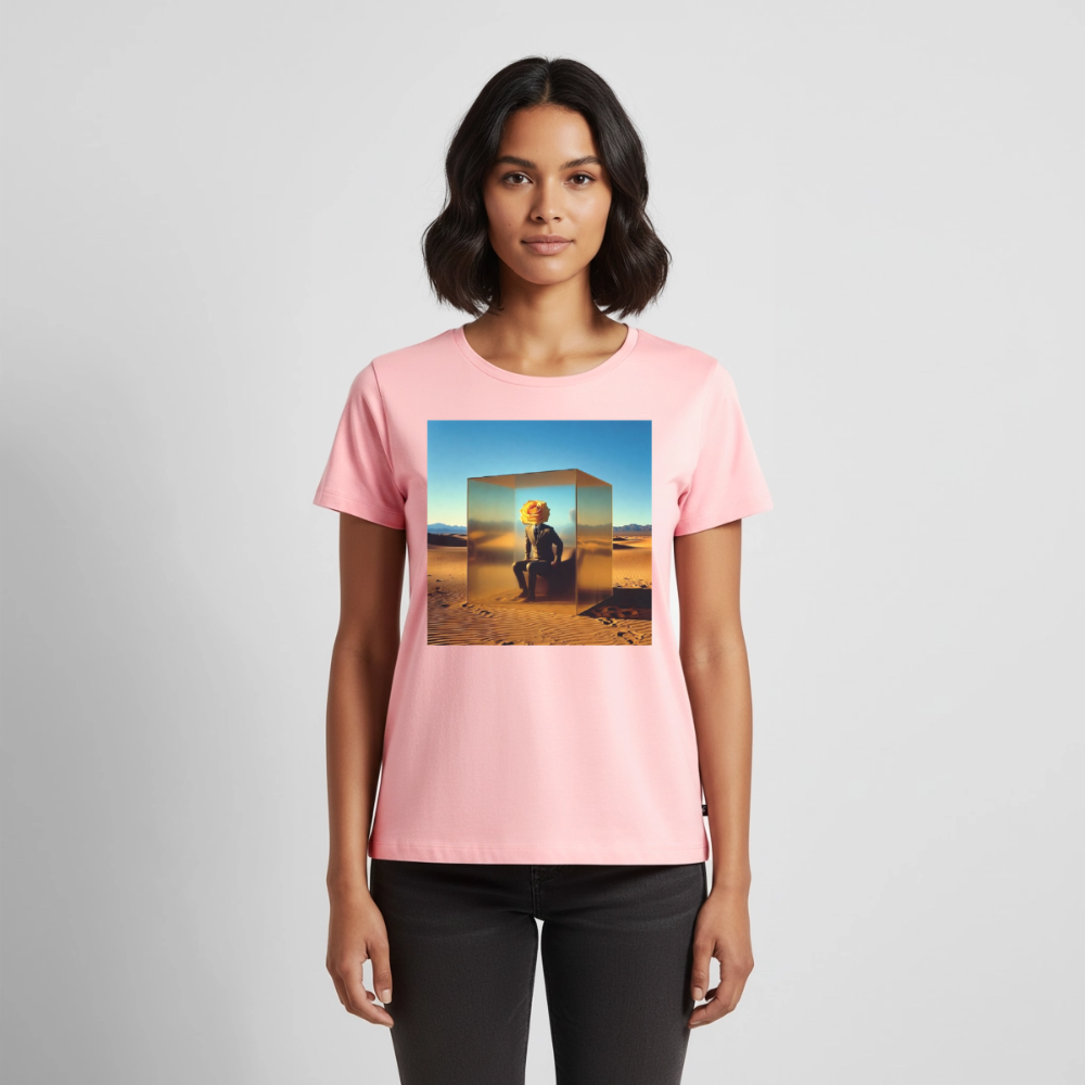 Gefühle unter Glas | Frauen Premium T-Shirt - Rosa