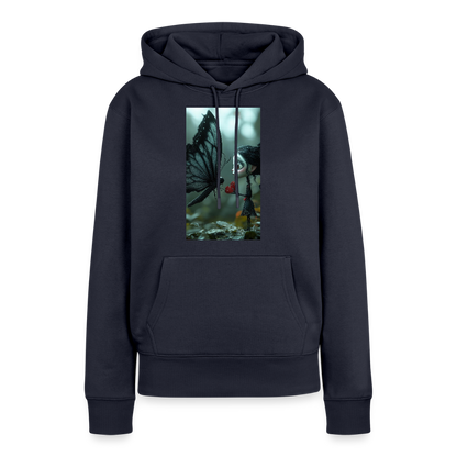 Mut für einen Moment | Frauen Premium Hoodie - Navy