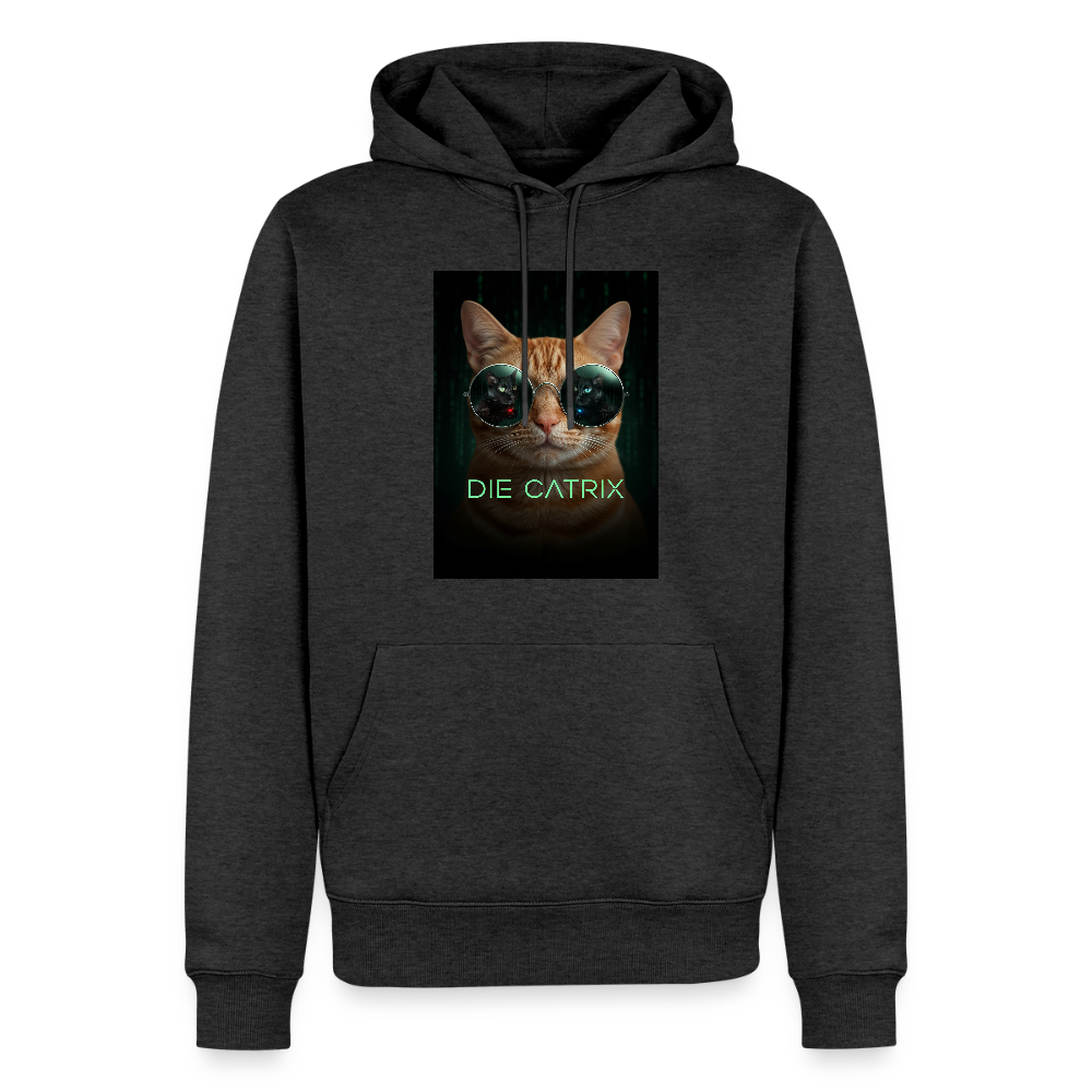 Die Catrix – Krümel erwacht | Männer Premium Hoodie - Anthrazit meliert