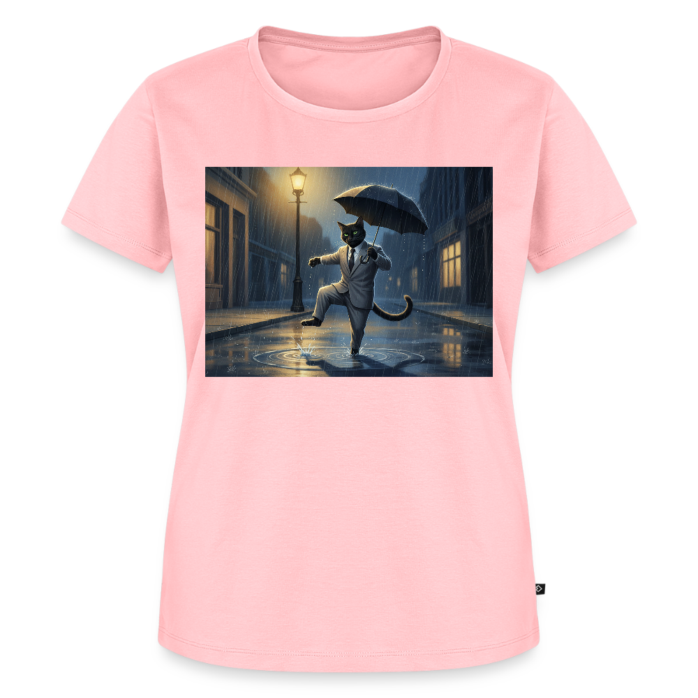 Krümel tanzt im Regen | Frauen Premium T-Shirt - Rosa