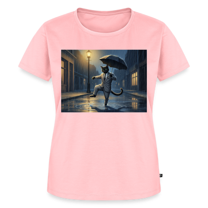 Krümel tanzt im Regen | Frauen Premium T-Shirt - Rosa