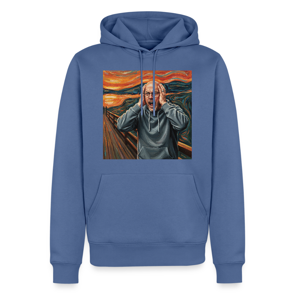 Der Schrei… wenn es wirklich reicht | Männer Premium Hoodie - Taubenblau