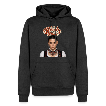 Schwarzwaldstolz – Sie weiß, wer sie isch | Männer Premium Hoodie - Anthrazit meliert