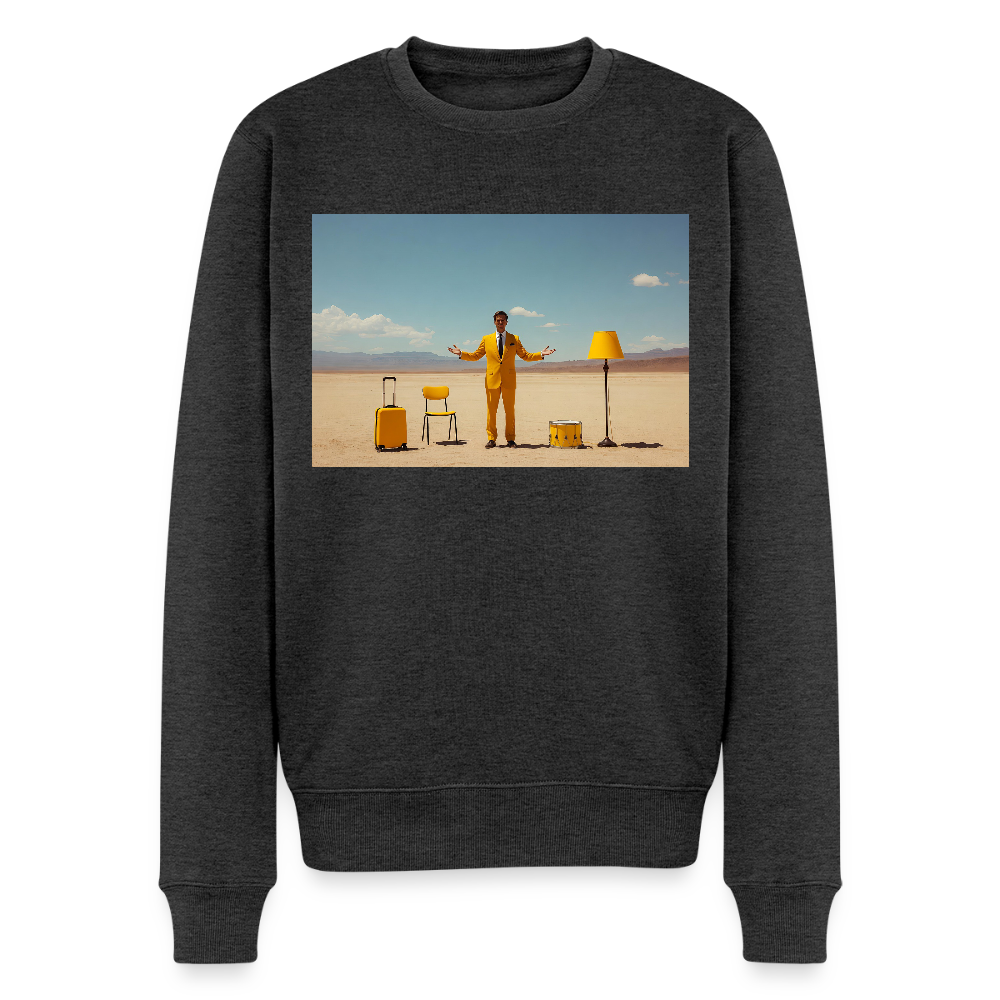 Alles im Griff (theoretisch) |  Männer Premium Pullover - Anthrazit meliert