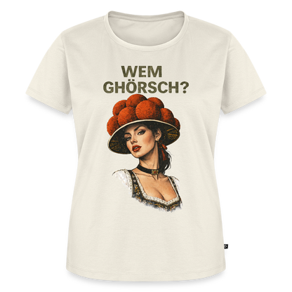 Wem ghörsch? – Schwarzwald Edition | Frauen Premium T-Shirt - Naturweiß