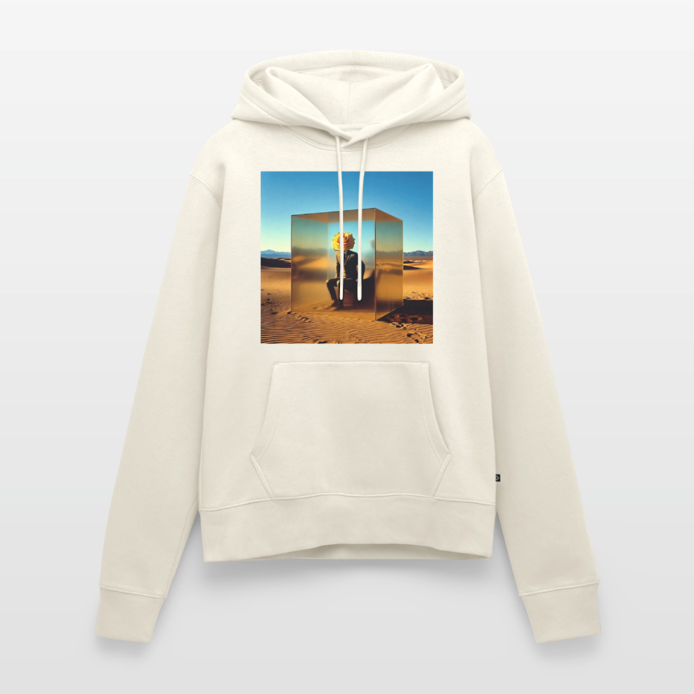 Gefühle unter Glas | Frauen Premium Hoodie - Naturweiß