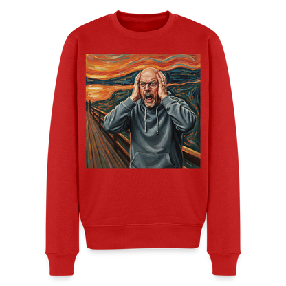 Der Schrei… wenn es wirklich reicht |  Männer Premium Pullover - Rot