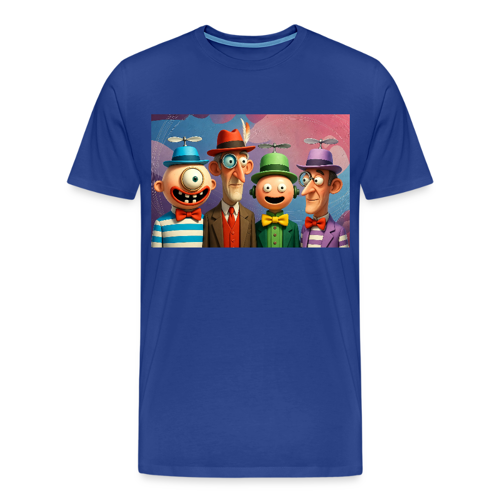 Gedankenkreise auf Hochtouren | Männer Premium T-Shirt - Königsblau