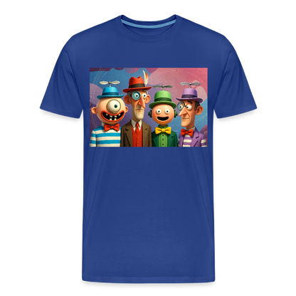 Gedankenkreise auf Hochtouren | Männer Premium T-Shirt - Königsblau