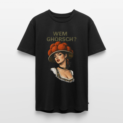 Wem ghörsch? – Schwarzwald Edition | Männer Premium T-Shirt - Schwarz