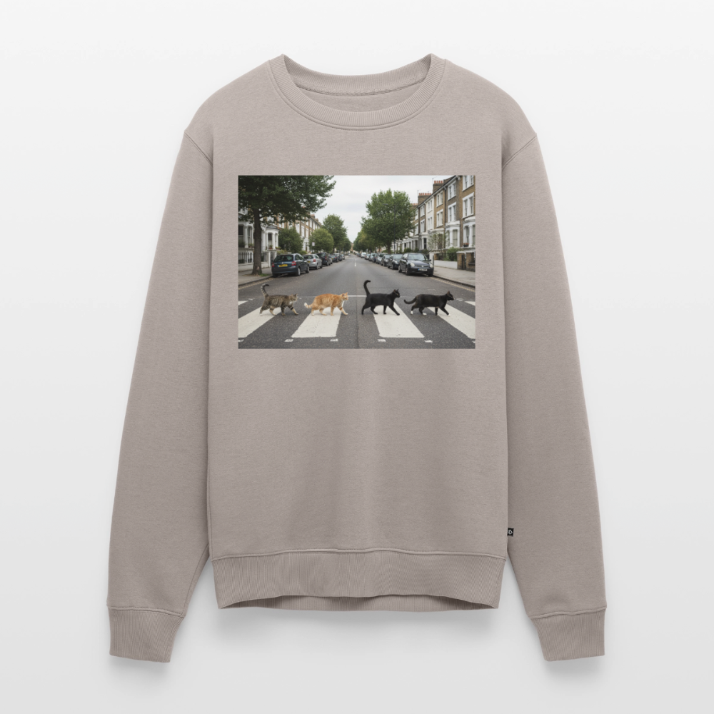 The Purrfect Crossing – Wir waren vor der Band da |  Männer Premium Pullover - Taupe