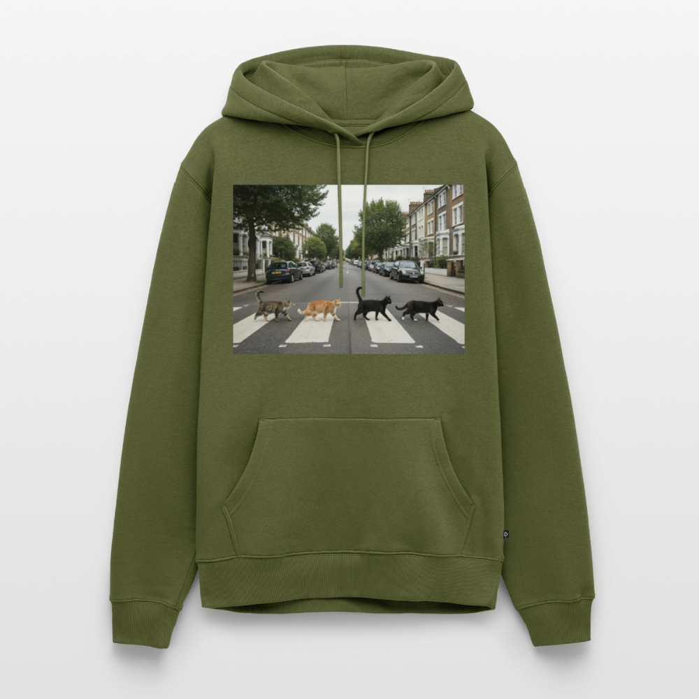 The Purrfect Crossing – Wir waren vor der Band da | Männer Premium Hoodie - Khaki