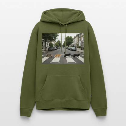 The Purrfect Crossing – Wir waren vor der Band da | Männer Premium Hoodie - Khaki
