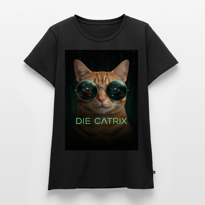 Die Catrix – Krümel erwacht | Frauen Premium T-Shirt - Schwarz