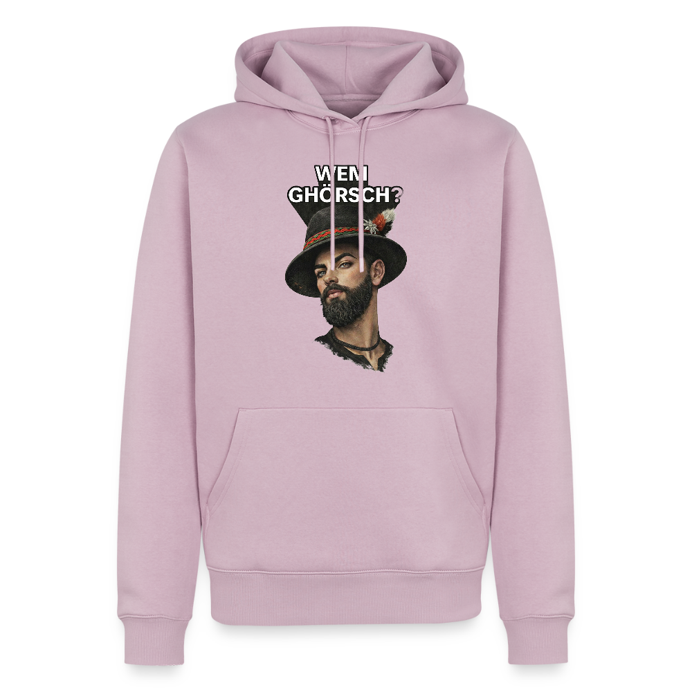 Wem ghörsch? – Alemannische Klärung | Männer Premium Hoodie - Altrosa