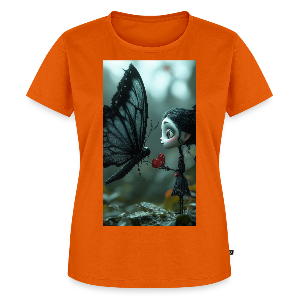 Mut für einen Moment | Frauen Premium T-Shirt - Orange 